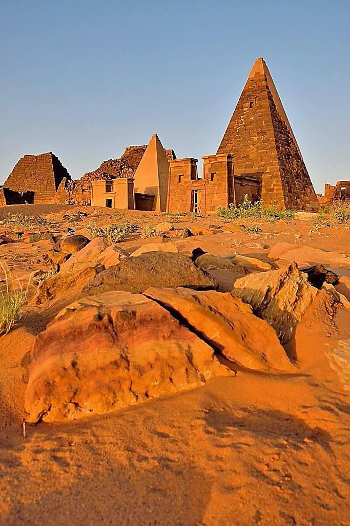 Meroë at golden hour